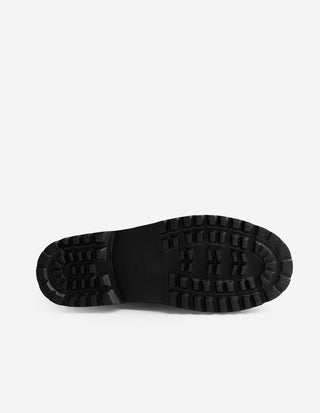 Boots Läder Svart