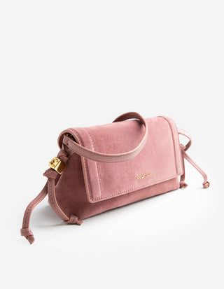 Thess Bim Väska Mocka Rosa