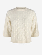 MLSRadura Tröja Ull/Cashmere Benvit