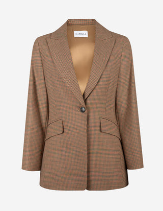 MLLGambero Kavaj Rutig Beige