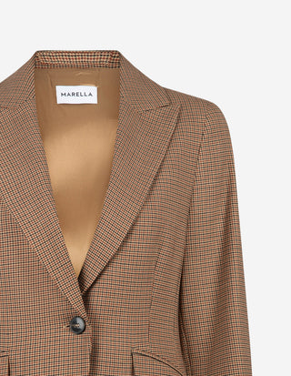 MLLGambero Kavaj Rutig Beige