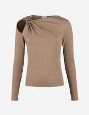 Tabacco Top Ull Beige