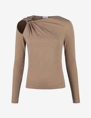 Tabacco Top Ull Beige