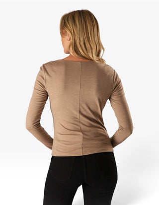 Tabacco Top Ull Beige
