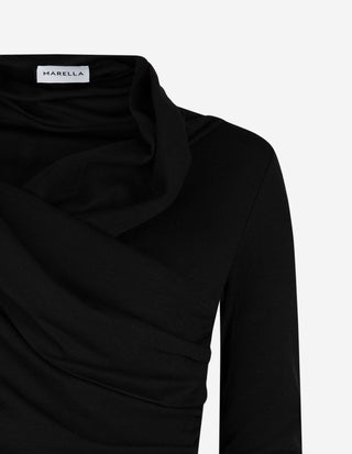 MLLAbata Klänning Ull/Lyocell Svart