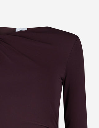 MLLPatto Klänning Jersey Plommon