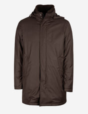 New Business Long Parka Brun