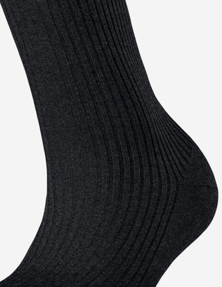 Ribbed Shiny Strumpor Svart