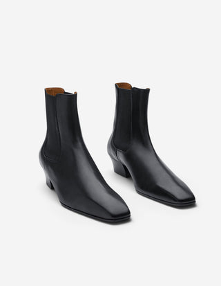 Nemoli Boots Läder Svart