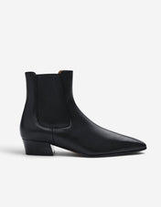 Nemoli Boots Läder Svart