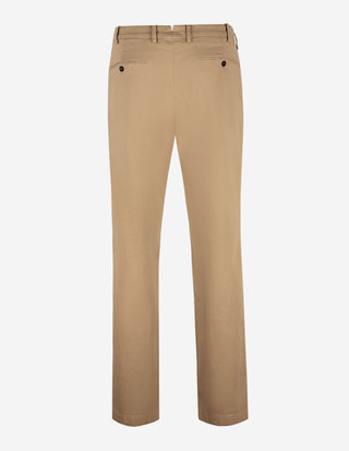 Regular Chinos Bomull/Lyocell Stretch Beige