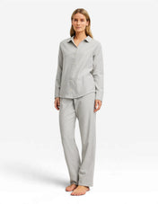 Flanell Dreams Pyjamas Grå/Creme