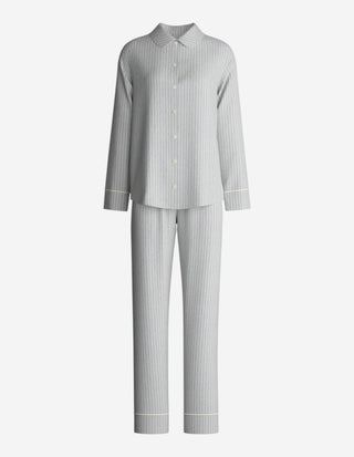 Flanell Dreams Pyjamas Grå/Creme