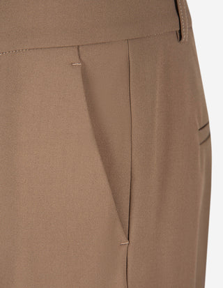 Yvi New Byxa Mörkbeige