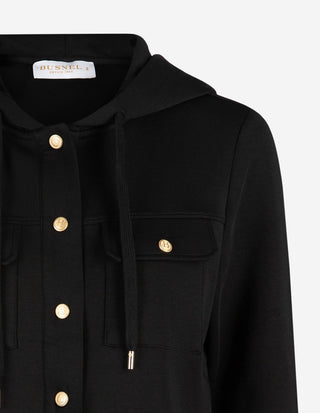 Carmen Hoodie Svart