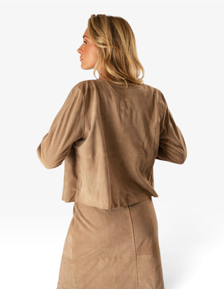 Sabrina Kjol Mocka Beige