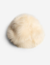 Zouz Mössa Fårskinn Ljusbeige