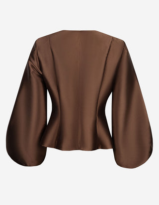 Vendela Blus Brun