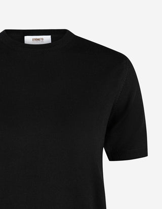 T-shirt Merinoull Svart