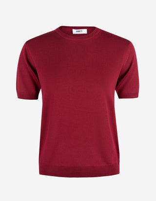T-shirt Merinoull Burgundy