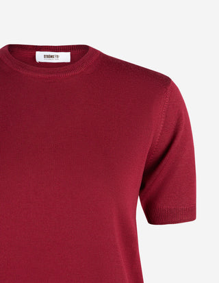 T-shirt Merinoull Burgundy