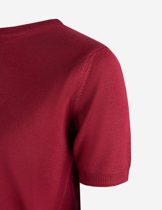 T-shirt Merinoull Burgundy