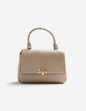Charlie Mini Väska Läder Ljusbeige