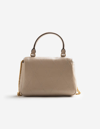 Charlie Mini Väska Läder Ljusbeige