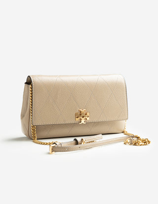 Charlie Chain Väska Läder Ljusbeige