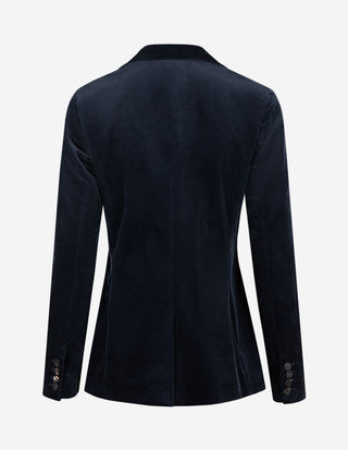 Via Brera Manchesterkavaj Navy