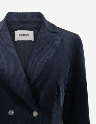 Via Brera Manchesterkavaj Navy
