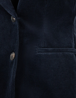 Via Brera Manchesterkavaj Navy