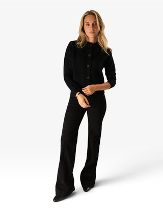 Alexandra Cardigan Ull/Kashmir Svart