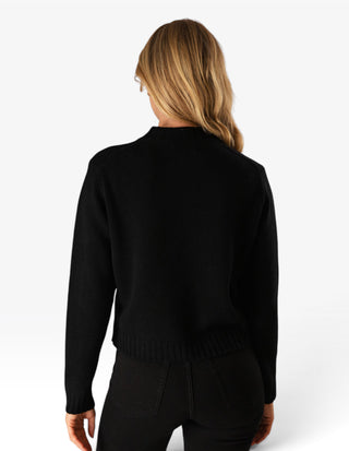 Alexandra Cardigan Ull/Kashmir Svart