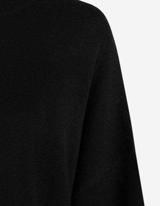 Samantha Top Slipover Ull/Kashmir Svart
