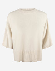 Samantha Top Slipover Ull/Kashmir Creme