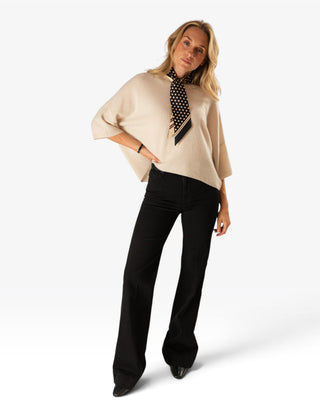 Samantha Top Slipover Ull/Kashmir Creme