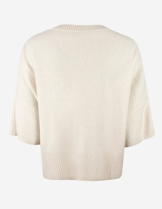 Samantha Top Slipover Ull/Kashmir Creme