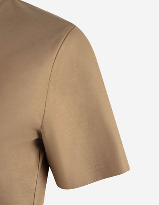 Siru T-Shirt Bomull Brun