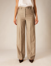 Lilian Byxa Ull Beige