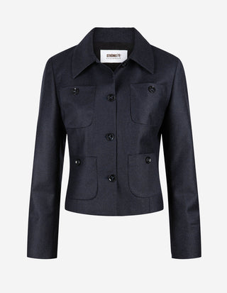 Sara Kavaj Ull Navy