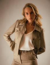 Sara Kavaj Ull Beige