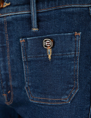 The Patch Pocket Dozy Jeans Blå