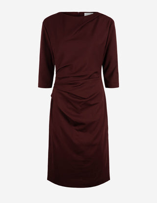 Izzy Klänning Burgundy