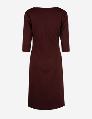 Izzy Klänning Burgundy