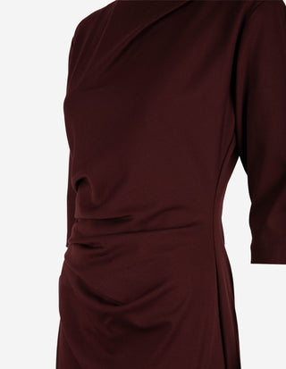 Izzy Klänning Burgundy