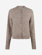 Leonie Cardigan Grå/Beige Melange