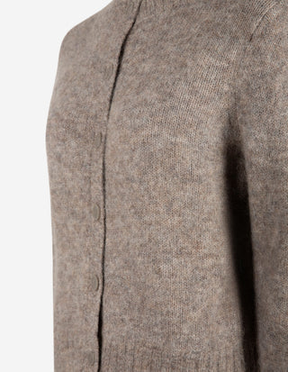Leonie Cardigan Grå/Beige Melange