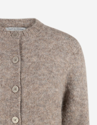 Leonie Cardigan Grå/Beige Melange