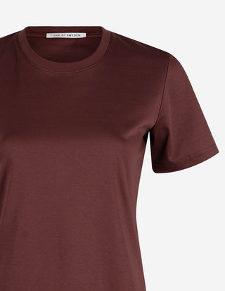 Siru T-Shirt Bomull Vinröd